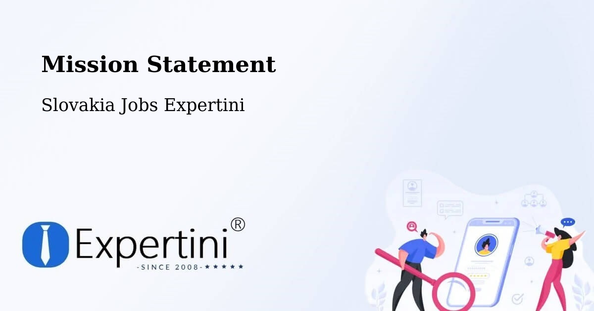 Corporate Mission – Snina - Slovakia Jobs Expertini