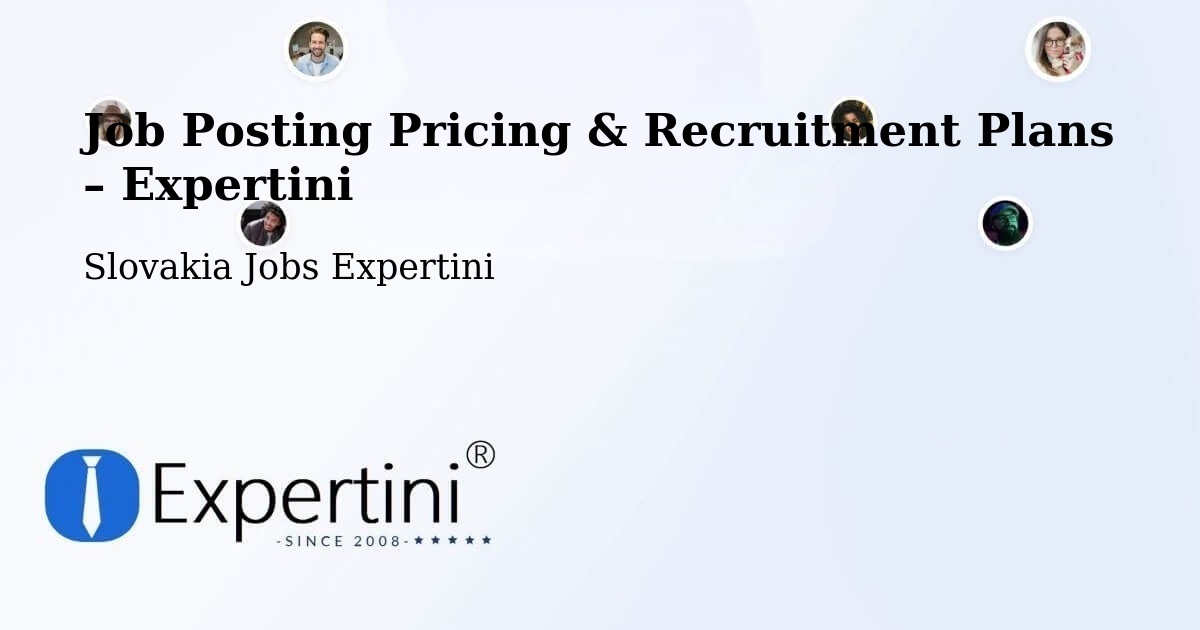 Job Posting Pricing & Recruitment Plans – Snina - Snina, Slovakia Jobs Expertini