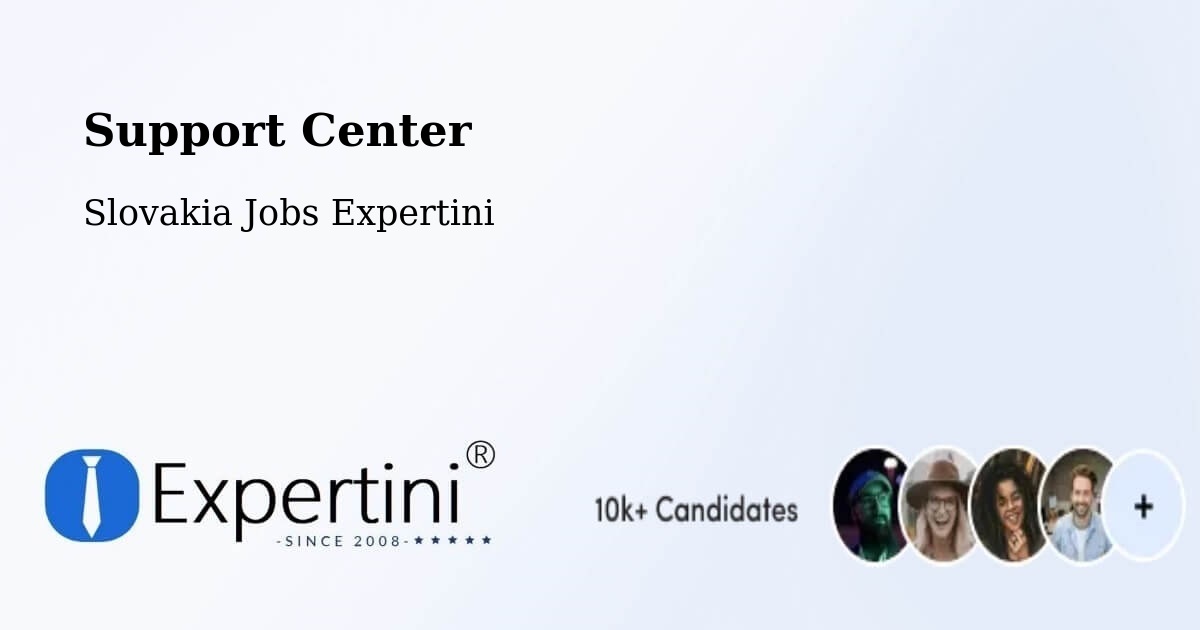 Support Services – Snina - Slovakia Jobs Expertini